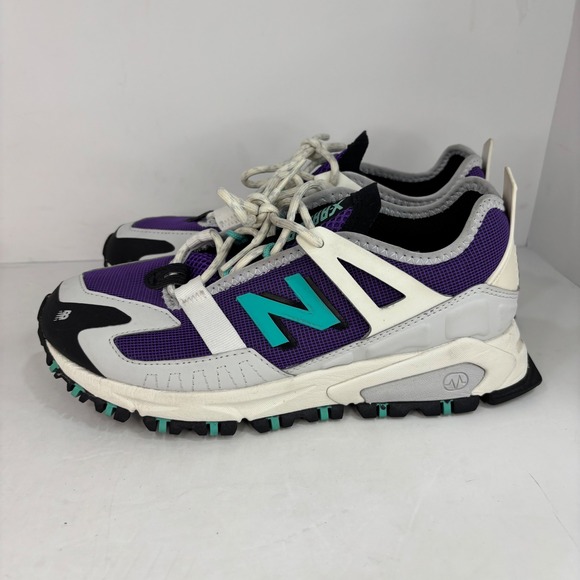 New Balance Purple and Teal Athletic Shoes - Picture 3 of 7